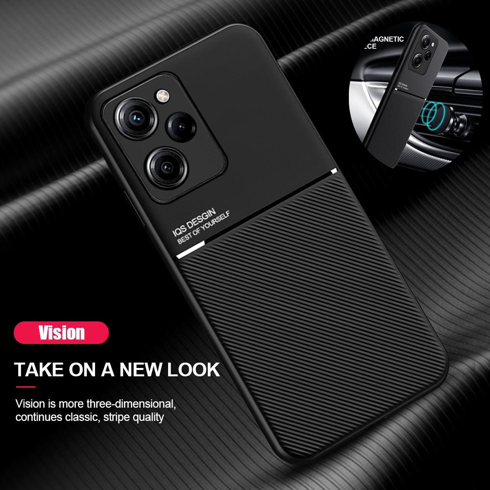 Кожаный матовый текстурный чехол для Xiaomi Redmi Note 13 12 11 10 9 8 Pro Plus Redmi Note 12S 11S 10S 10T 9T 8T Магнитный чехол для телефона