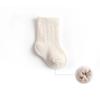 1 Pair Warm Newborn Baby Sock for Boy Girl Chic Simplicity Solid Color Kids Sock Spring Autumn Thicken Furry Cotton Baby Sock