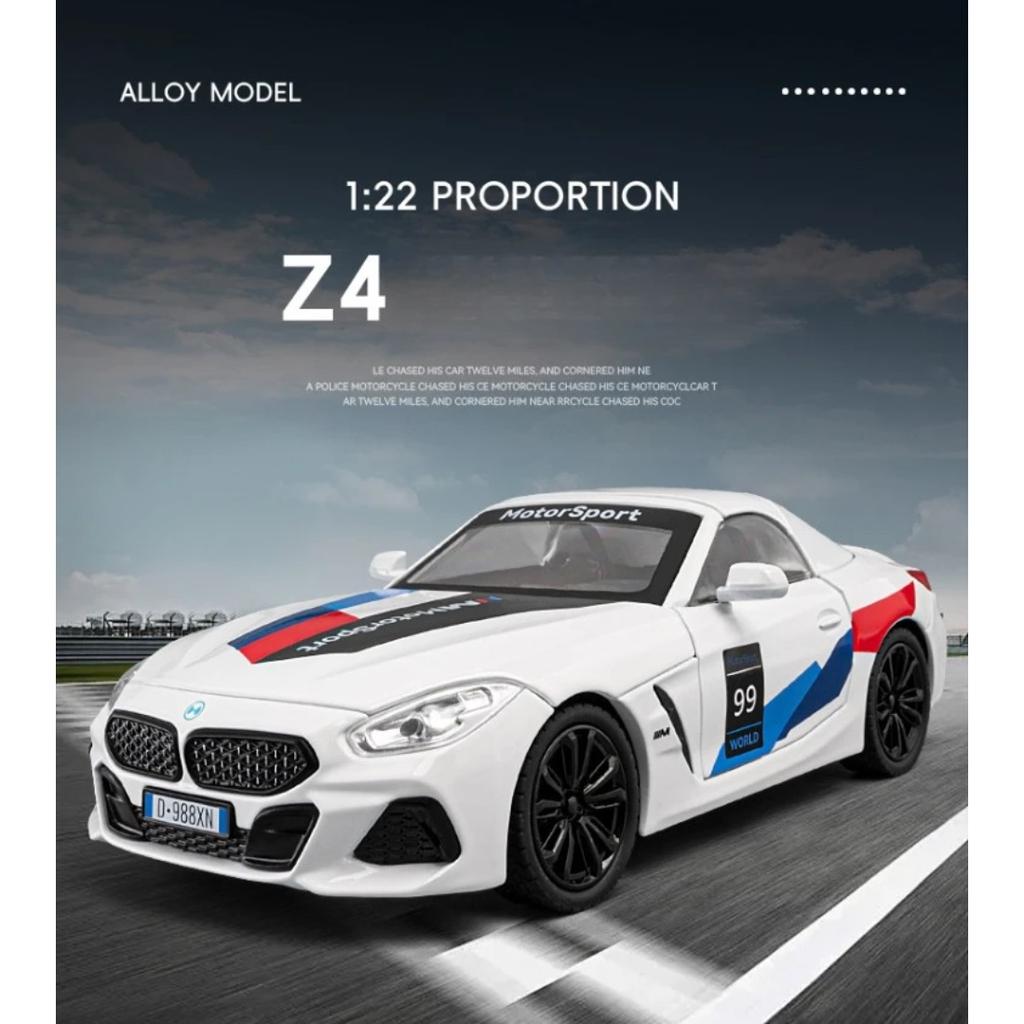 1/22 BMW Z4 Coupe Convertible Supercar Alloy Car Model Collection Miniature Voiture Diecast Toy Vehicle Children Boyfriend Gift