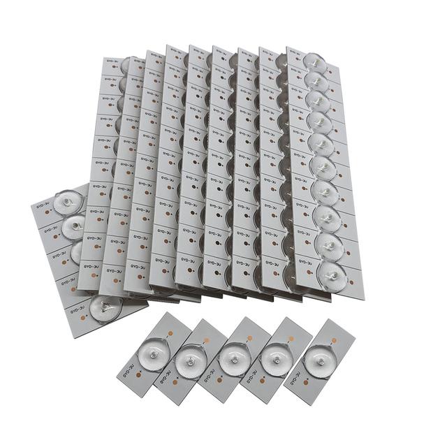 Accessories with Optical Lens Fliter 2M Wire Backlight Bead SMD Lamp Beads 3V Led Light Strip Parts