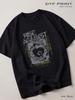 Black T-shirt Rise Against, Punk Back in