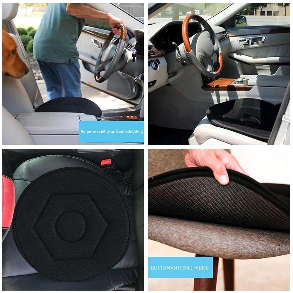 360 Degree Rotation Rotation Car Seat Pad Swivel Rotation Car Chair Cover Pregnant Women