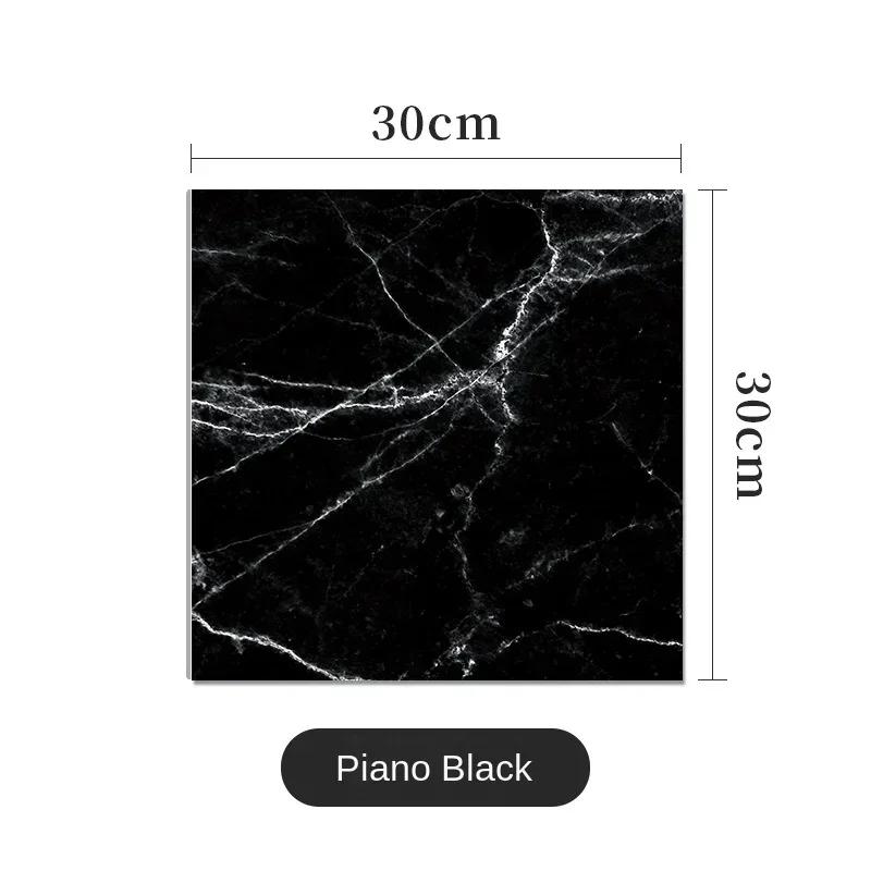 PVC Imitation Marble Wall Stickers Self-adhesive Floor Stickers Waterproof Bathroom Living Room Decoration Decals 30*30cm
