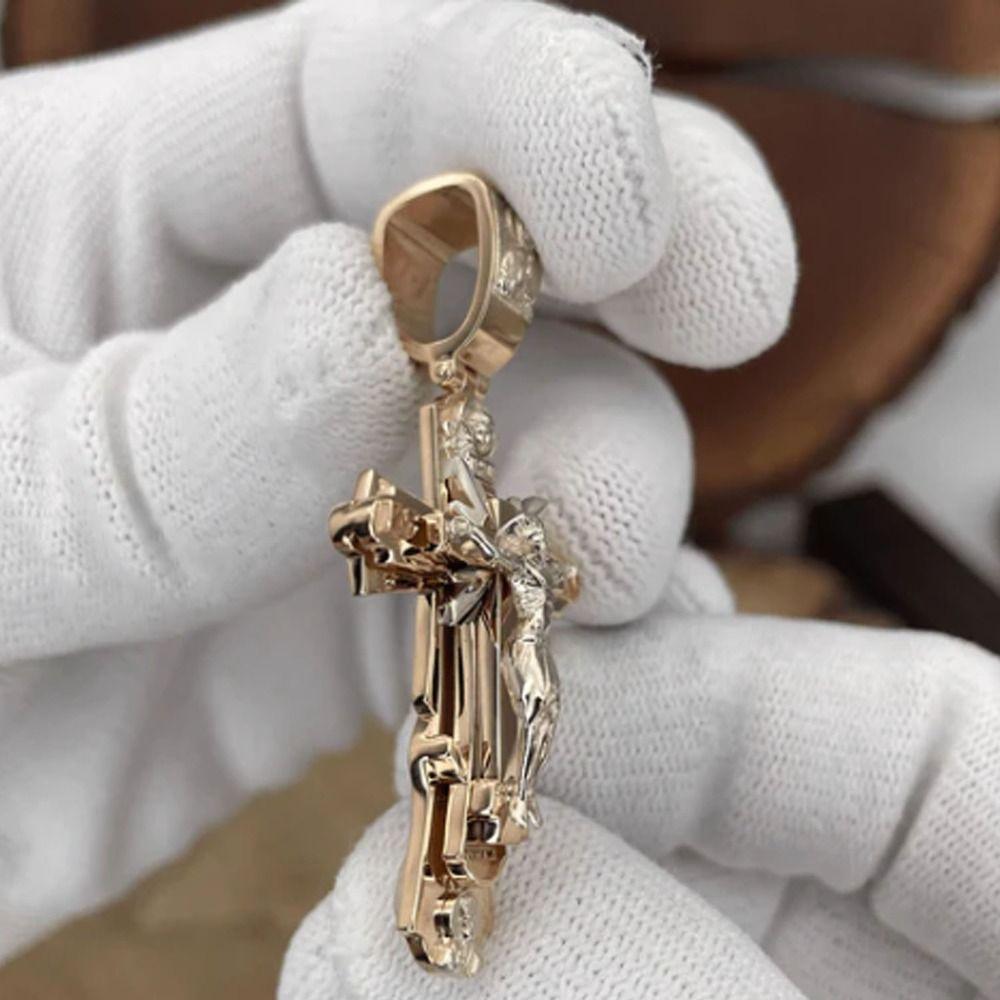 Ювелирные аксессуары Подвеска Ожерелье Персонализированное Цепочное Ожерелье Креативный подарок Ожерелье с крестом