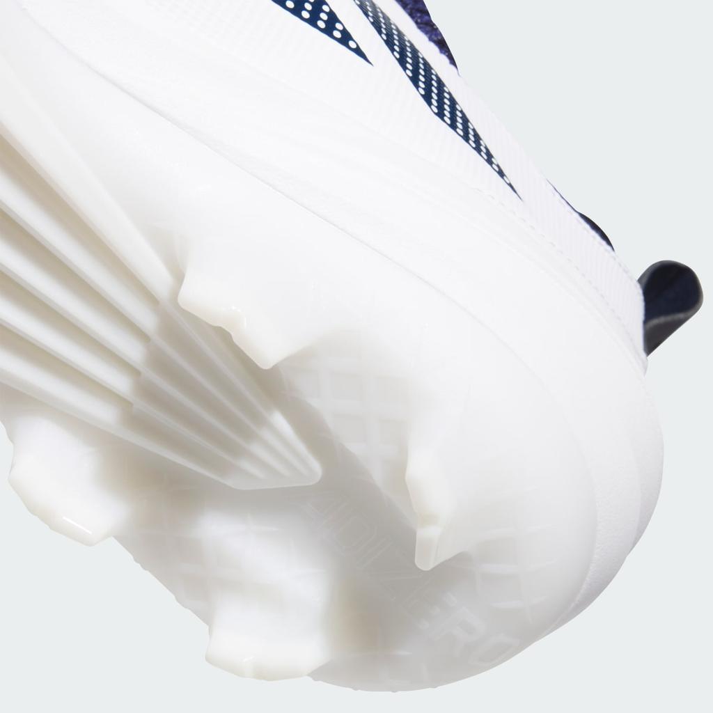 adidas Adizero Impact 2.0 TPU Cleats JH6739 Men's Performance Sports Shoes Cloud White / Team Navy Blue 2 / Team Navy Blue 2