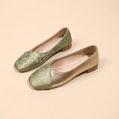 Женская обувь Four Seasons Туфли на плоской подошве Туфли-лодочки для медсестер Повседневная обувь 35-40