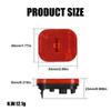 Защитная крышка-щиток для заднего фонаря из перерабатываемого пластика для электросамокатов, аксессуары для заднего крыла