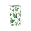 New Cactus Ethnic Style Long Zipper Wallet, Clutch Bag Wallet Proofing