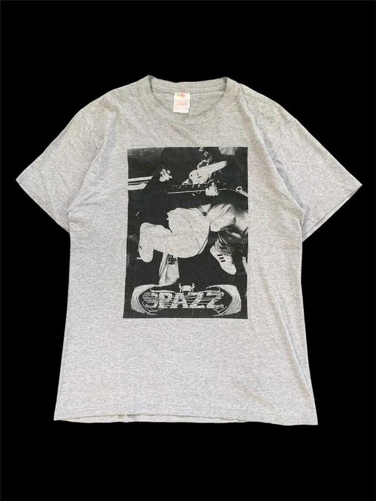 Винтажная коллекция футболок 00-х Spazz Power Violence S-5XL T-shirt LI1695 Унисекс