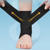1 шт. стабилизатор для поддержки лодыжки, эластичный дышащий компрессионный ремень для артрита, ахиллова тендинита, подошвенного фасциита, боли в суставах, подтяжки для лодыжки