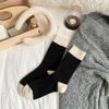 Solid Color Versatile Simple Warm Wool Socks Trendy Winter Socks Are Thick