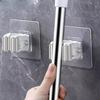 Wall Mounted Mop Organizer Holder Brush Broom Hanger Home Storage Rack Bathroom Suction Hanging Pipe Hooks Household Tools Home