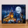DIY Diamond Painting Castle Under The Night Sky Cross Stitch Kit Mosaic Art Diamond Painting Full Circle/Square Diamond Home Decoration