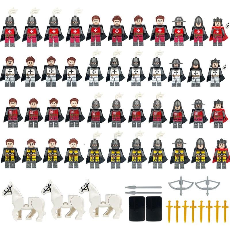 M1622 M1623 M1624 M1628 Ancient Roman Soldier King Building Block Minifigures Toy