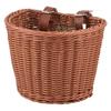 Rattan Woven Bicycle Basket Removable Bike Storage Basket Durable Carrier Bag  Kid