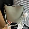Летняя популярная маленькая сумка женская 2025 новая модная универсальная сумка-мессенджер изысканная супер огненная портативная сумка-ведро