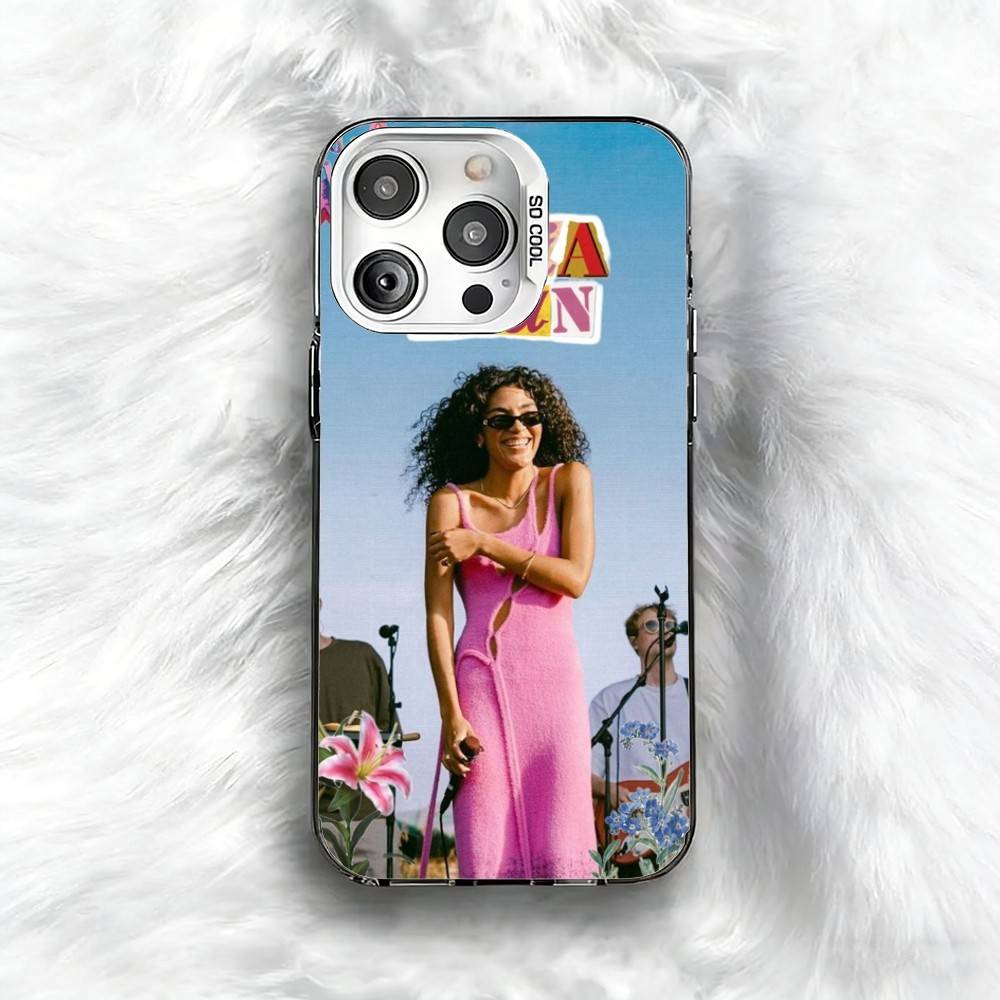 Чехол для телефона SINGER O-Olivia D-Dean Для iPhone 16 17 15 14 12 13 Pro Max Черный Цвет Ударопрочный Чехол