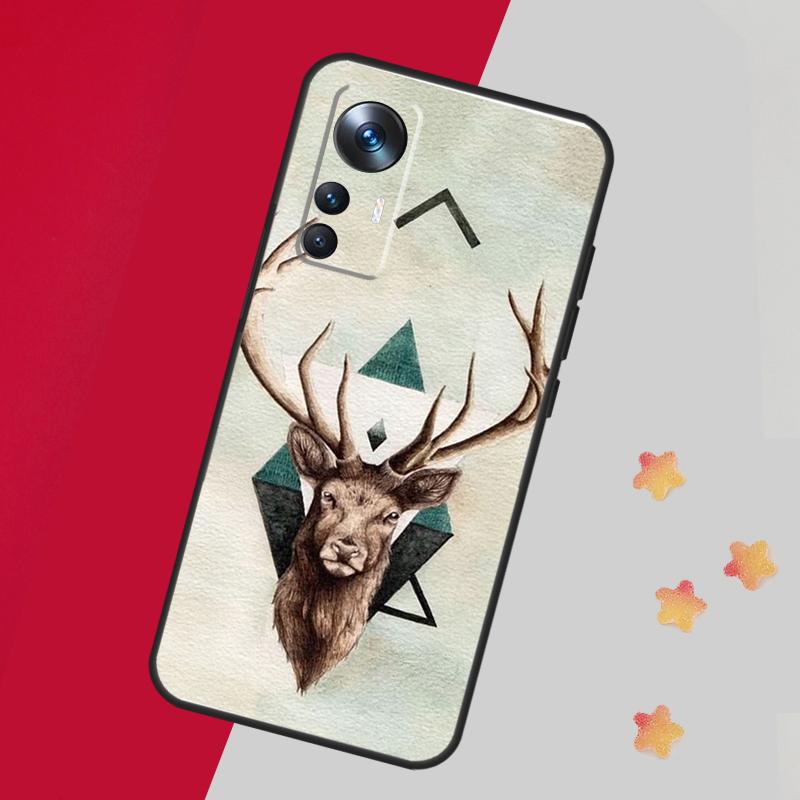 Чехол с изображением оленя для Xiaomi 14 13 11T 12T 13T Pro 12 Lite 12X POCO X3 X5 Pro X4 F4 M5 M5s F3 F5 Чехол