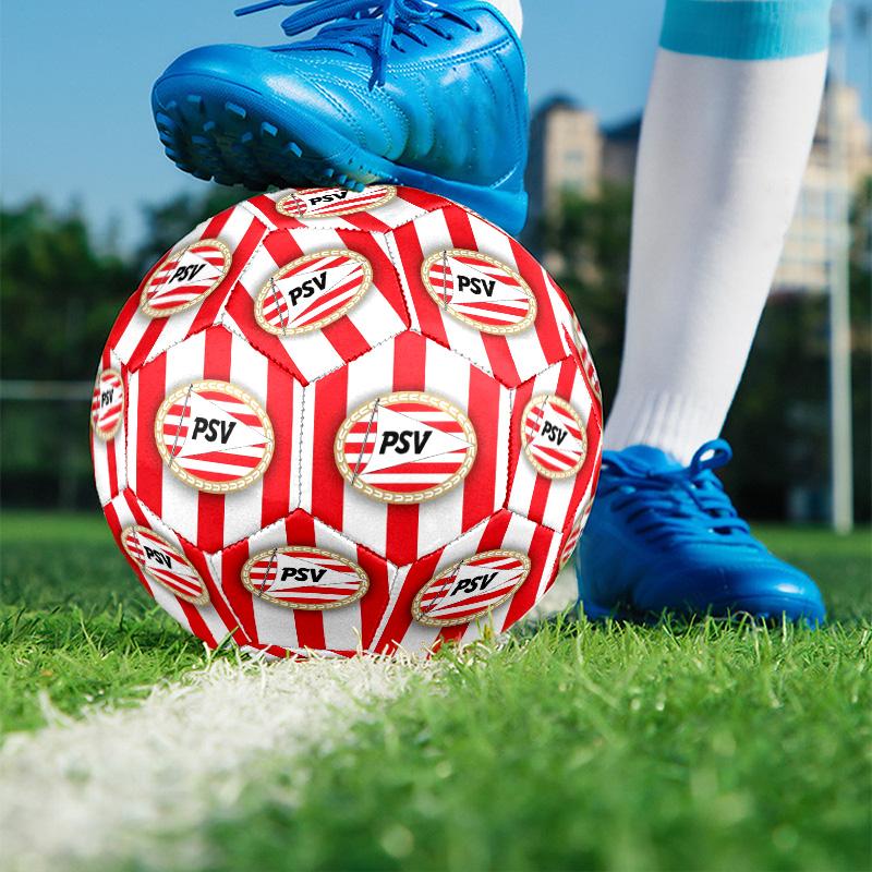 Футбольный мяч PSV Eindhoven PSV Print Размер 5, из износостойкого ПУ, для матчей, тренировок и ежедневной практики, Подарок на день рождения для футбольных фанатов