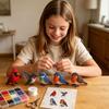 1 Набор 3D Животные из Бусин DIY, Набор для Творчества Животные из Бусин с Инструкциями, Ручная Работа Насекомое Птица Летучая Мышь Сельскохозяйственное Животное Набор для Бисероплетения для Взрослых Новичков