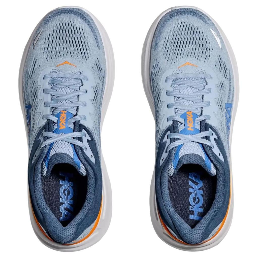 HOKA Bondi 9 2E Широкие Кроссовки Мужские Синие 1162013-DNP