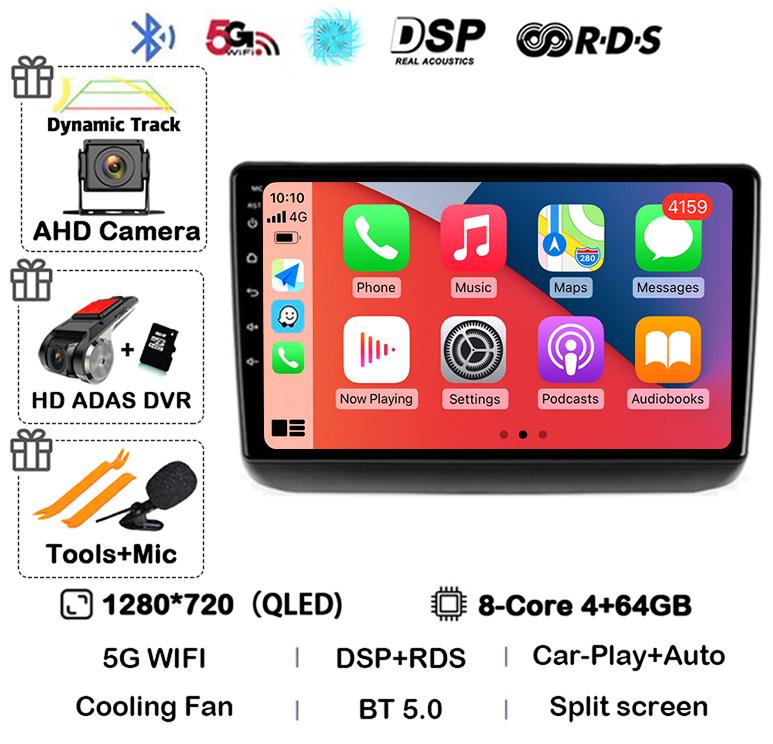 Android 14 Auto Carplay WIFI+4G для Jeep Grand Cherokee WK2 2013 - 2020 Автомобильное радио GPS навигация Мультимедиа Видеоплеер Стерео