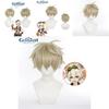 Genshin Impact Bennett Breathable Short Hair Cosplay Wig For Halloween Comic Party Prop