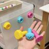 Candy Color Screw Hook Self-adhesive Decorative Hooks New Wall Hook