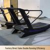 Yimai Commercial Non-Motorized Slat Belt Treadmill with Integrated Trainer CN plug (adapter included)