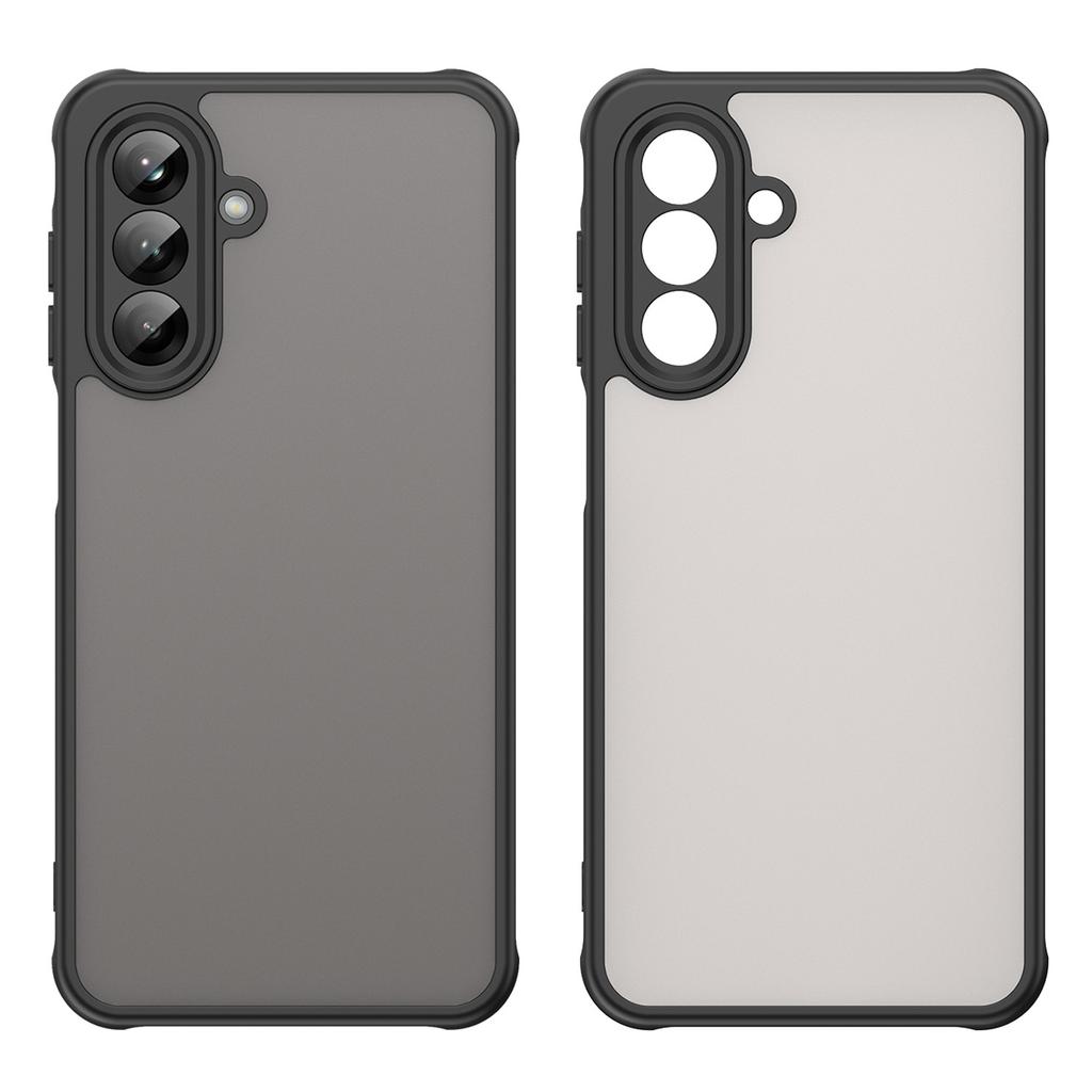 For Samsung Galaxy A26 5G Phone Case Drop Proof Airbags Frosted Translucent PC+TPU Back Cover