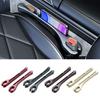 1 Pair Car Seat Gap Filler Anti-slip Rubber Universal SUV Truck Auto Between Seats Center Console Side Filling Strip Organizer Storage Holder Box