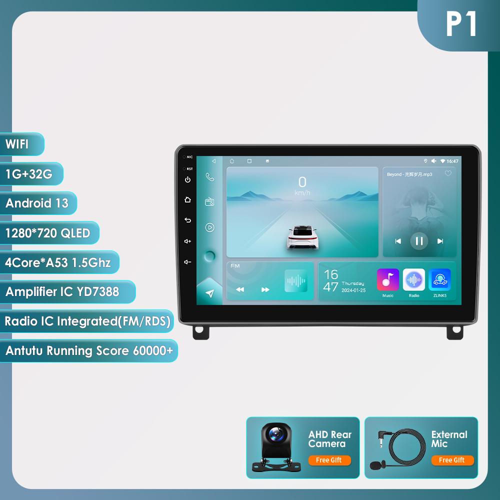 6115 Android Car Radio for Peugeot 407 407CC 2004 - 2011 Autoradio Wireles Carplay Android Auto 8CORE Intelligent Screen Player
