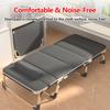 75cm Wide Surface Lightweight Foldable Bed Office Afternoon Nap Recliner Portable Single Bed