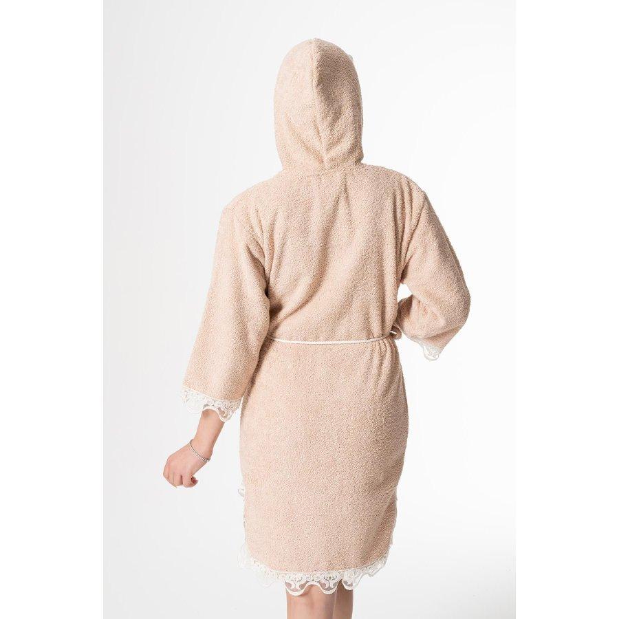 Женский комплект свадебных халатов из 4 предметов из 100% хлопка/полотенце Халат, полотенце, тапочки из полотенца