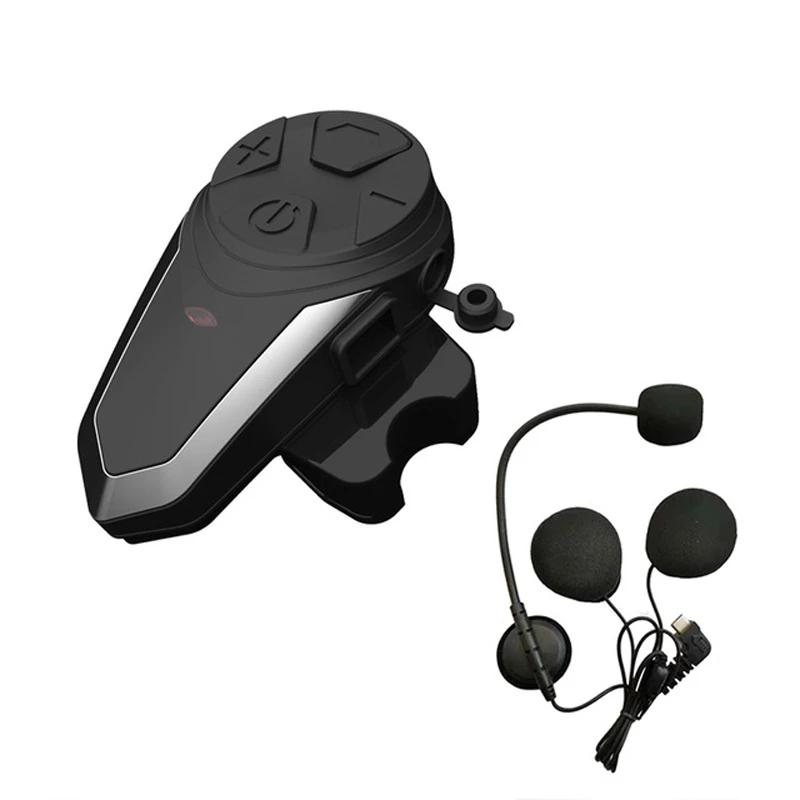 BT-S3NS Motorcycle Helmet Intercom Moto Helmet BT5.0 Headset Waterproof Intercomunicador BT Interphone FM