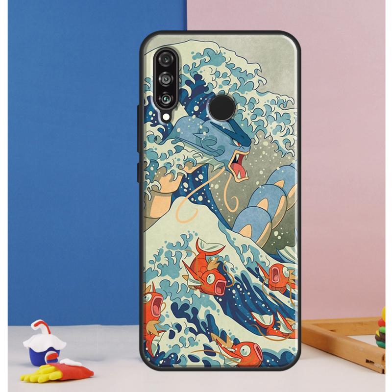 The Great Wave off Kanagawa Case For Huawei Nova Y70 Y60 Y90 Y61 Y91 Y72 Y73 12s 12i 11i 8i 9 10 SE P30 P40 Lite P60 Pro