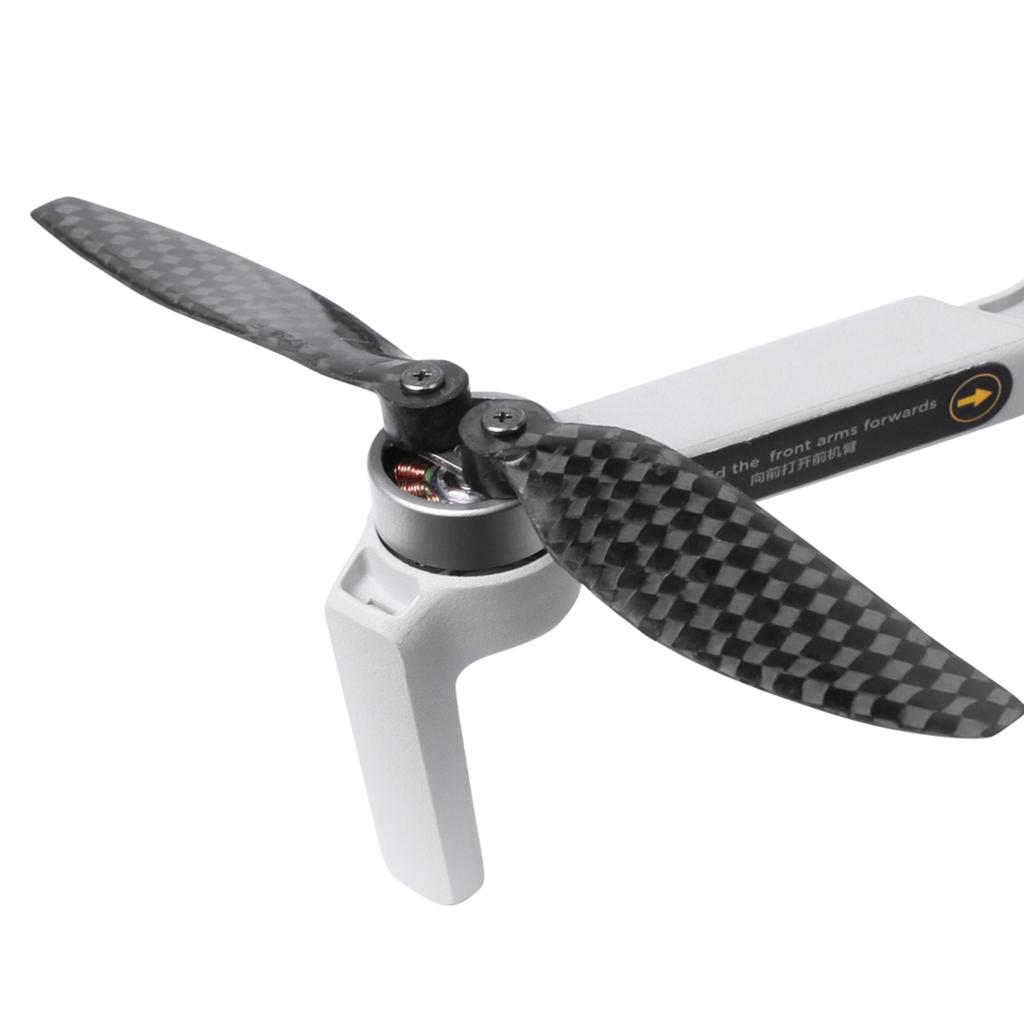 Carbon Fiber Low Noise Propeller Wing for Mini 2 Drone Noise Reduction Blade Pro