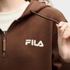 Fila Оригинальное крутое нишевое трендовое платье с капюшоном и длинными рукавами женские платья печеночно-красный F51W539303FDK