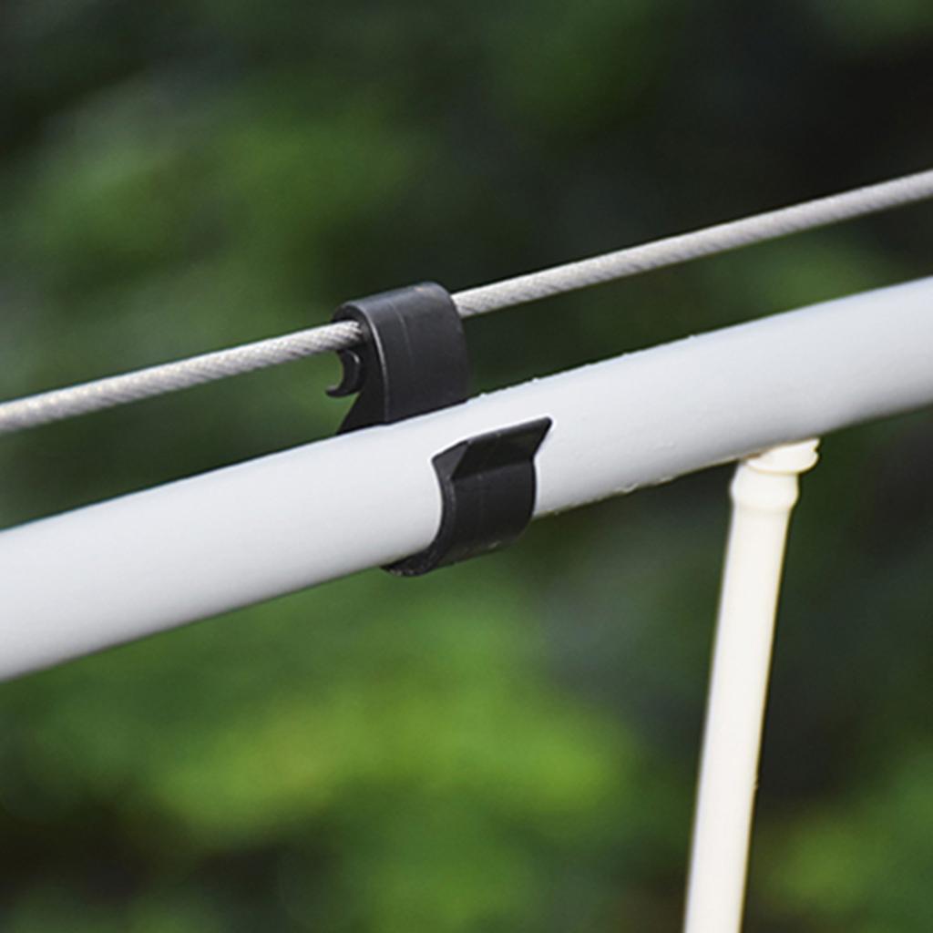 Набор из 5 подвесных крючков для фиксации трубок капельного полива, клипсы, системы полива для садоводства на открытом воздухе, хомуты для шлангов, крепежные элементы