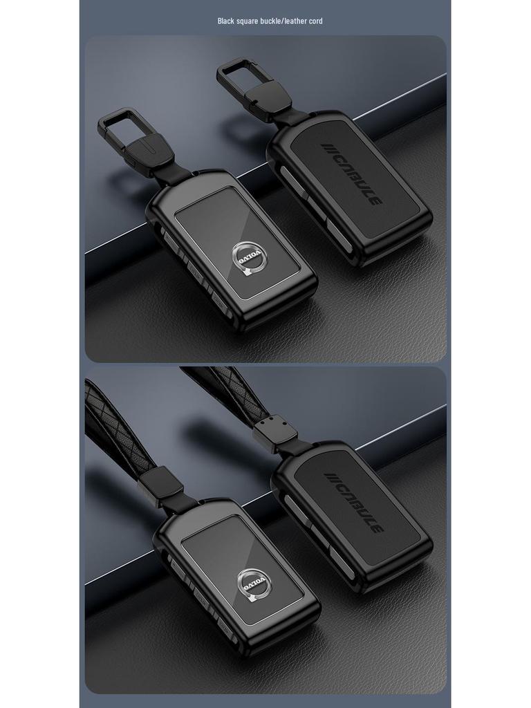 High-End Key Case for Volvo S90, S60, XC90, V60, V90, XC60 - Men's Car Accessory