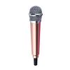 Mini Microphone High Fidelity Sensitive Aluminum Alloy 3.5mm Handheld Condenser Microphone for Daily Life