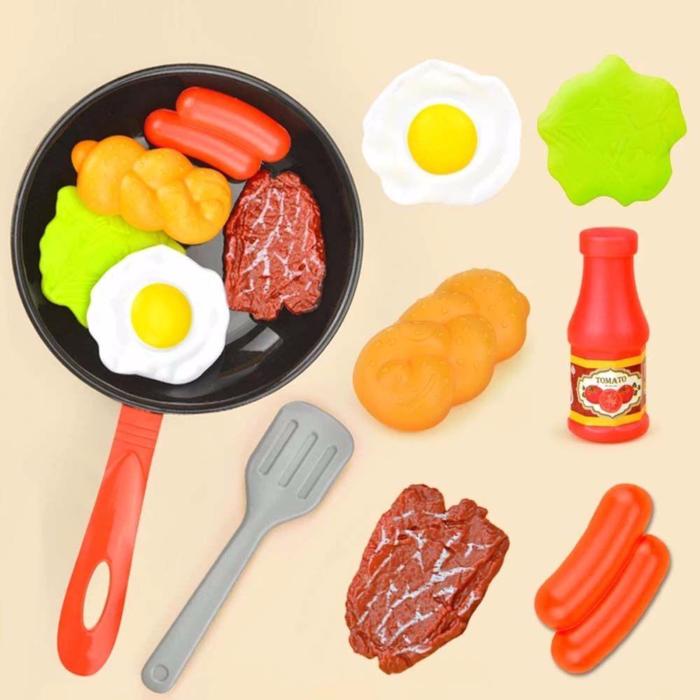 Посуда Игровая Кухня Набор Игрушек Симуляция Еды Миниатюрная Кухня Детская Игровая Кухня