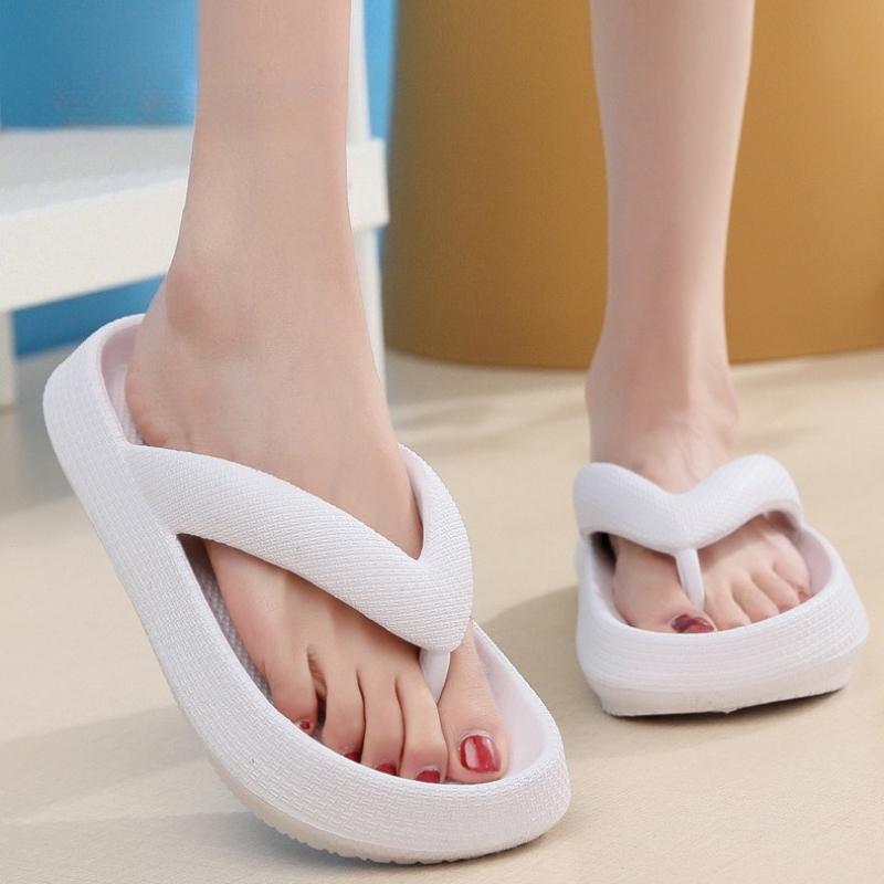 Soft Sole Women's Slippers EVA Platform Women Flip Flops Non Slip Beach Sandals Lightweight Women Shoes Summer New Zapatos Mujer