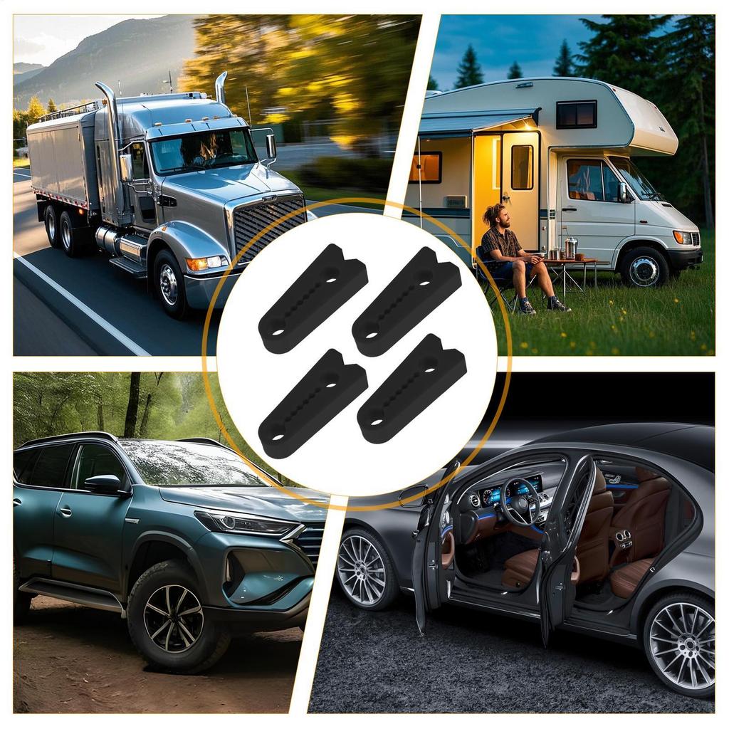 Улучшенные 4 шт. Амортизатор двери автомобиля Замок Звукоизолятор Противоударный буфер Для Toyota Hiace Hilux Innova Avanza Voxy Vios Altis Camry Corolla