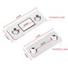 2шт/набор магнитных замков для шкафа, магнитные дверные упоры, скрытый дверной доводчик