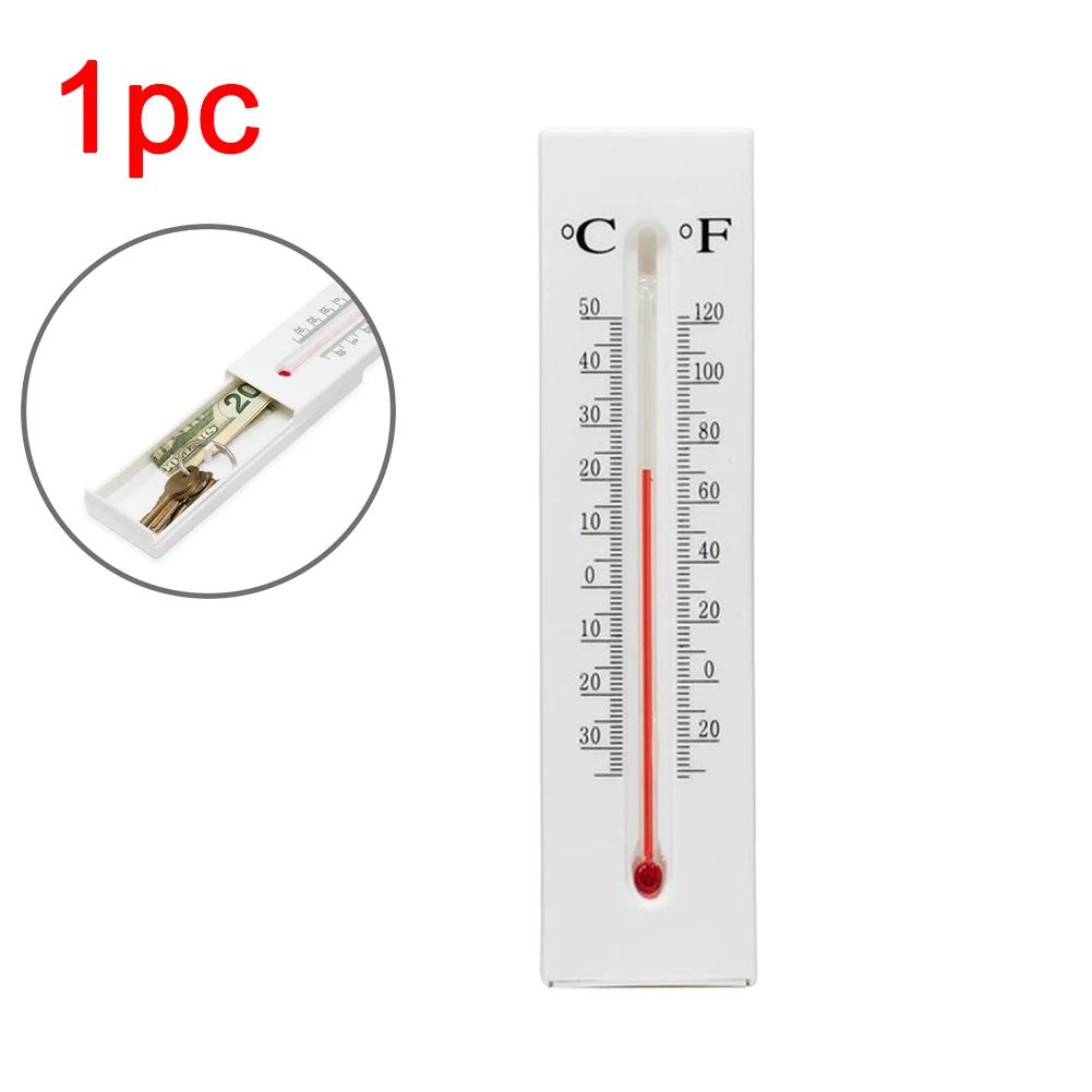 3-1pcs NEW Wall Hanging Thermometer with Box for Indoor Outdoor Home Garden Planting Humidity Temperature Meter Measurement Tool