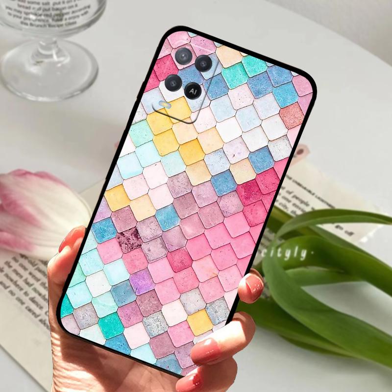 Чехлы Для Oppo A54 4G 5G Capa CPH2239 CPH2195 OPG02 Ударопрочный Силиконовый Матовый ТПУ Чехол для Телефона Для OPPO A54s 4G CPH2273 Fundas