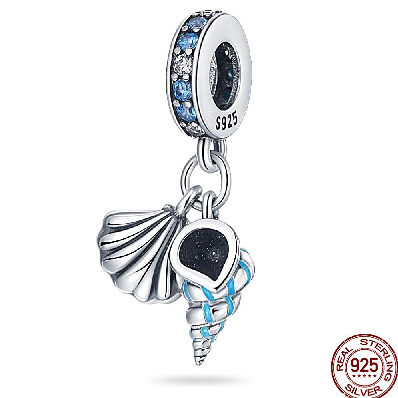 Медный пляж Океанский отпуск Напиток Шарм Морская звезда Бусины Подходят для Пан Оригинальный браслет Сделай сам Праздничные украшения Подарок