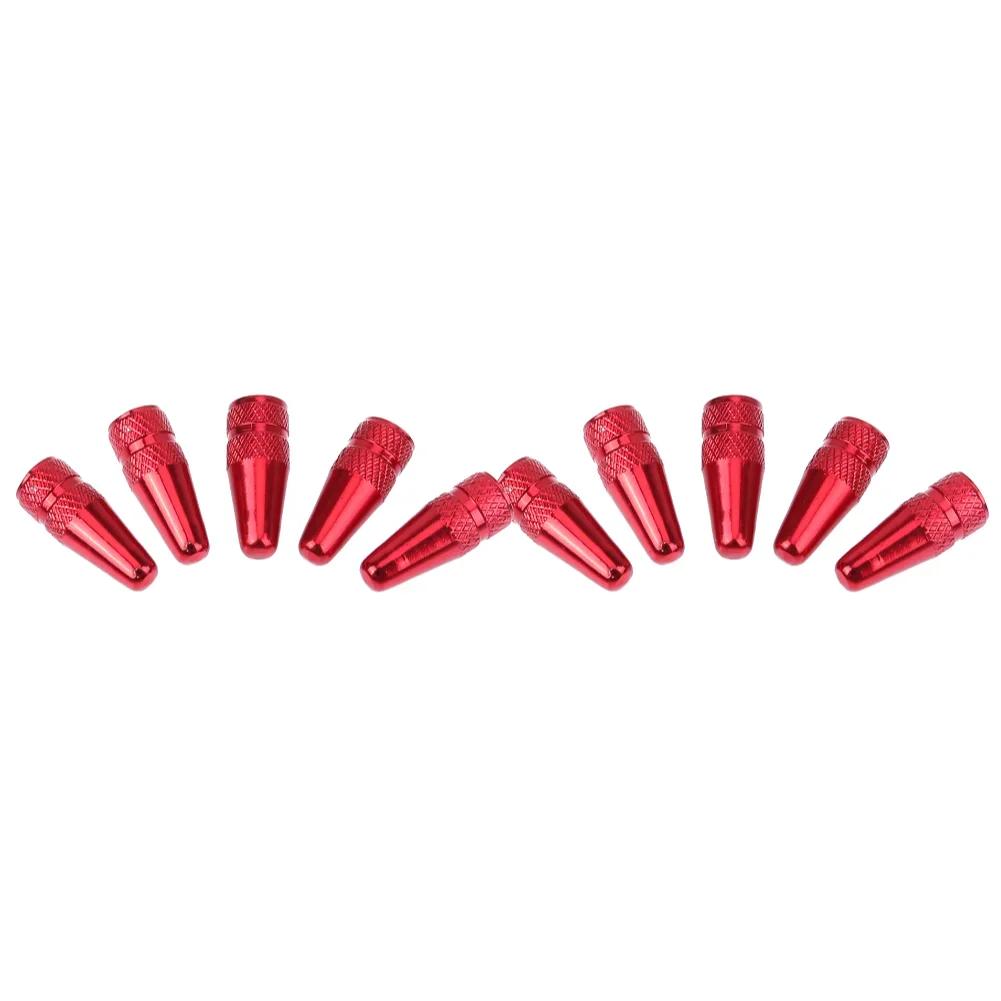 10/5PCS Bicycle Tire Valve Cap Aluminum High Pressure Caps for Presta Valves Colorful Bike Tyre Cap MTB Bike Accessories