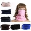 Face Mask Polar Fleece Neck Warmer Snood Scarf Hat Unisex Thermal Ski Wear Snowboard